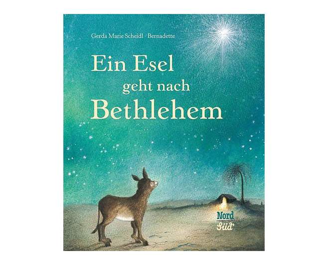 Ein Esel geht nach Bethlehem